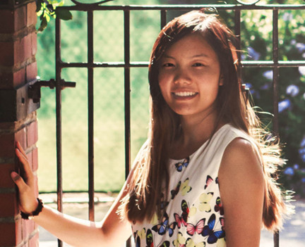 洛杉磯克萊蒙高中女生趙東妮膺選2016美國總統(tǒng)學(xué)者。(美國《世界日報》)