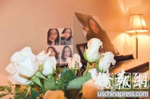 亞利桑那州立大學紀念慘遭槍殺的留學生江玥(僑報記者聶達資料照片)