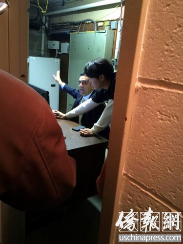 警探與受害人公司同事檢察視頻錄像(宋旸