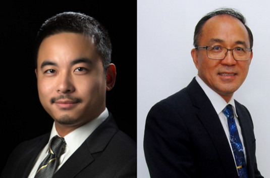 周碩(左)和韓以文(右)。(澳洲新快網(wǎng))