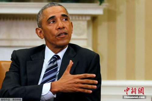 資料圖:美國總統(tǒng)奧巴馬。