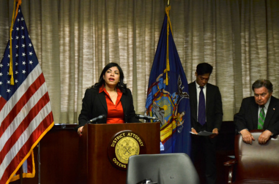 古提雷茲不久前主持亞太裔傳統(tǒng)月慶?;顒?dòng)。(美國《世界日報(bào)》/朱澤人