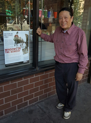 貝聿儔見(jiàn)證華埠移民群體變化。(美國(guó)《世界日?qǐng)?bào)》)