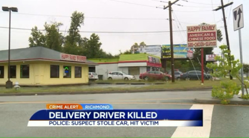 鄭權(quán)生前任職的中餐館。(美國《世界日報》)