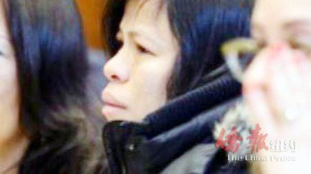 布魯克林八大道虐兒華人婦女翁雅云本周被裁定7項(xiàng)罪名成立。