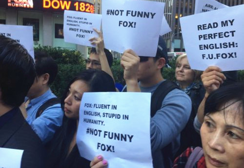 游行現(xiàn)場(chǎng)。