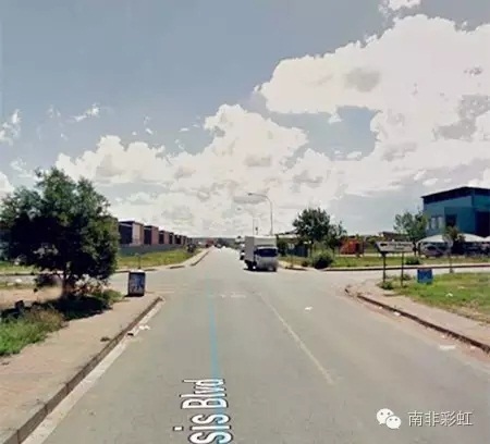 事發(fā)路口。(南非華人網(wǎng))