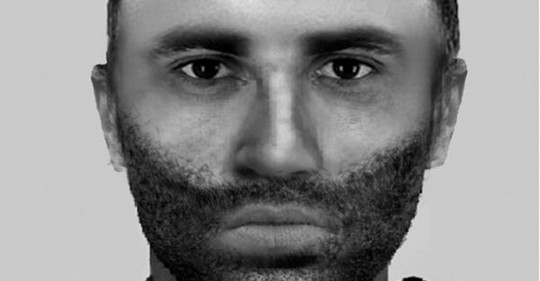 中國僑網(wǎng)警方公布嫌犯畫像。(德國之聲網(wǎng)站)