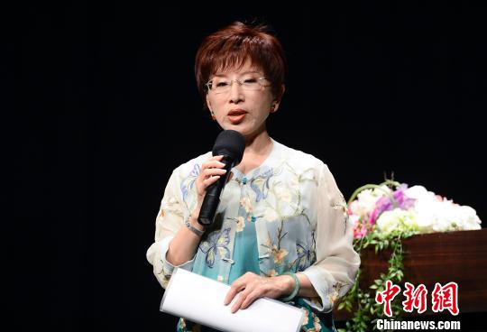 中國(guó)僑網(wǎng)洪秀柱 資料圖 劉震 攝