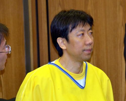 中國(guó)僑網(wǎng)劉洪鑫在之前的法庭上。(美國(guó)《僑報(bào)》/法庭供圖)