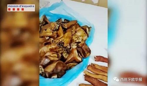 中國僑網(wǎng)華人夫婦在家中制作的熟肉。(西班牙《歐華報》微信公眾號圖片)