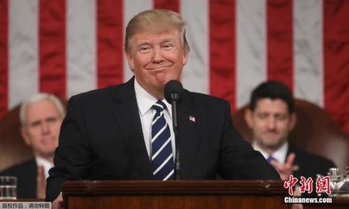中國僑網(wǎng)美國總統(tǒng)特朗普在國會發(fā)表重要政策演講