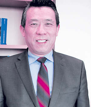 中國(guó)僑網(wǎng)辜學(xué)武。(《歐洲時(shí)報(bào)》/ 記者陳磊 攝)