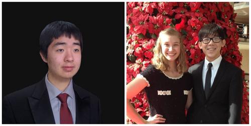 中國僑網(wǎng)徐拜倫(左)與萬史提芬(右)(美國《世界日報(bào)》)