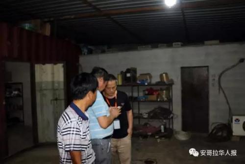 中國(guó)僑網(wǎng)Kikuxi安防協(xié)會(huì)張篩明趕到事發(fā)磚廠了解情況