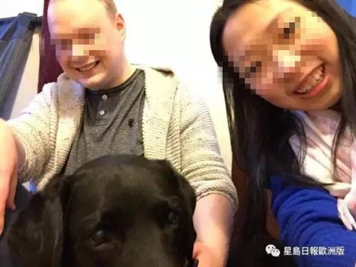 中國僑網鄧肯(左)和費辰楠。(歐洲《星島日報》)