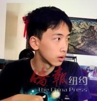 中國僑網(wǎng)走失少年王艾潤(Wang Aaron音譯)照片。(美國《僑報》)