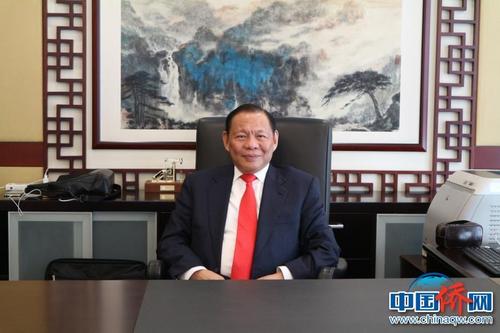 中國僑網(wǎng)陳江河。(周欣嬡 攝)