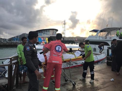 中國僑網(wǎng)事發(fā)現(xiàn)場。(泰國《世界日報》)