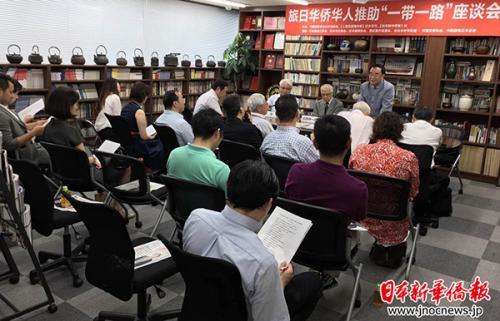 中國僑網(wǎng)中國光彩事業(yè)日本促進(jìn)會會長姜維發(fā)言。(日本新華僑報網(wǎng))