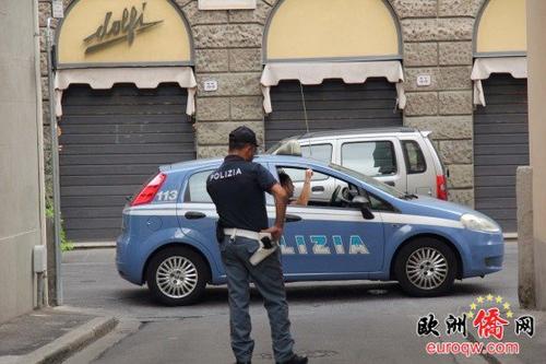 中國僑網(wǎng)事發(fā)現(xiàn)場。(意大利《新歐洲僑報(bào)》)