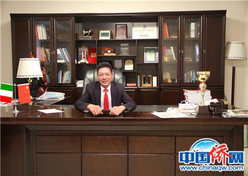 中國僑網(wǎng)作者陳正溪。(圖片由作者提供)