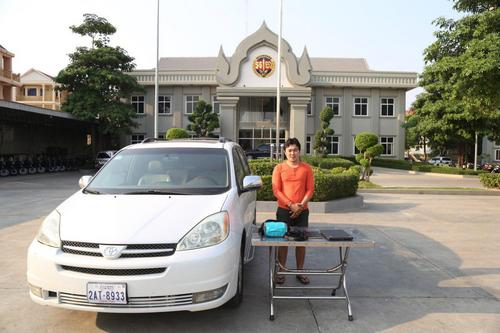 中國(guó)僑網(wǎng)涉及偷走中國(guó)雇主大批財(cái)物的蘇杰萬(wàn)那。(柬埔寨《星洲日?qǐng)?bào)》圖片)