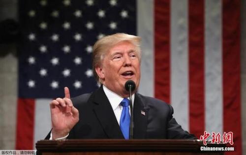 中國僑網資料圖:特朗普