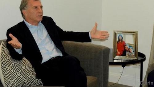 中國(guó)僑網(wǎng)阿根廷總統(tǒng)馬克里。(圖片來(lái)源:阿根廷華人網(wǎng))