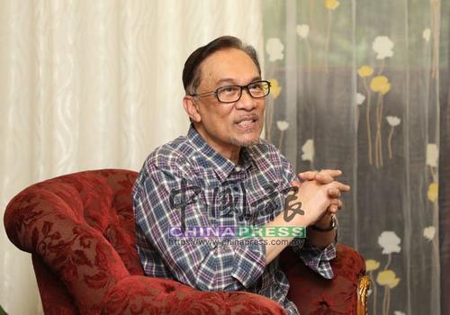 中國(guó)僑網(wǎng)馬來(lái)西亞公正黨實(shí)權(quán)領(lǐng)袖安瓦爾。(來(lái)源:馬來(lái)西亞《中國(guó)報(bào)》)