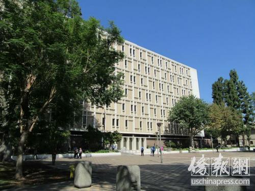 中國僑網(wǎng)美國洛杉磯東區(qū)波莫納高等法院。(美國《僑報》/翁羽 攝)