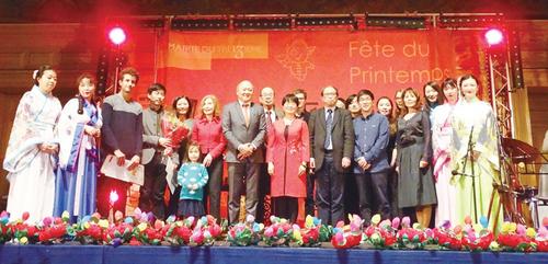 中國僑網嘉賓出席活動。(歐洲時報/張雨滴 攝)