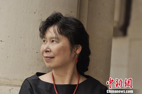 中國僑網資料圖:作家張翎