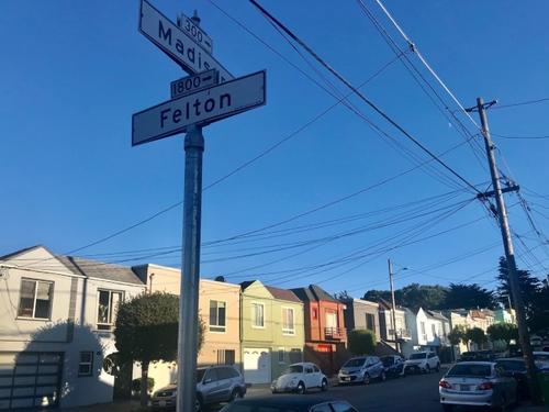 中國(guó)僑網(wǎng)英格賽區(qū)Madison街近Felton街的華裔住宅遭搶劫。(美國(guó)《世界日?qǐng)?bào)》/李秀蘭 攝)