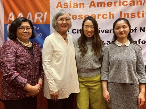 中國(guó)僑網(wǎng)紐約市立大學(xué)亞裔研究所舉辦第18屆年度晚宴。(美國(guó)《世界日?qǐng)?bào)》/鄭怡嫣 攝)