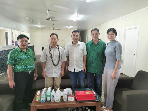 中國僑網(wǎng)圖片來源:中國駐薩摩亞使館網(wǎng)站