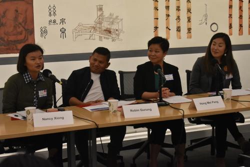 中國僑網(wǎng)亞太裔社區(qū)代表認為,充分參加人口普查對居民的各方面權益至關重要。(美國《世界日報》/黃少華 攝)