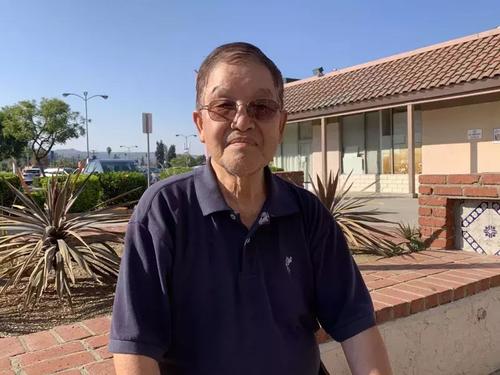 中國僑網(wǎng)陳馬克從事殯葬顧問近40年。(圖片來源:美國《世界日報》/啟鉻 攝)