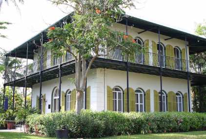 海明威故居。(美國《世界日報》/捷潤