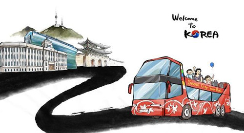 首爾環(huán)城旅游大巴