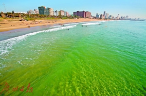 德班直面印度洋。