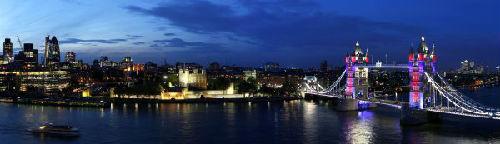 中國僑網(wǎng)資料圖片:英國倫敦塔夜景 新華社記者 殷剛攝