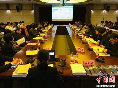 中國(guó)僑網(wǎng)報(bào)告發(fā)布現(xiàn)場(chǎng) 馬芙蓉 攝