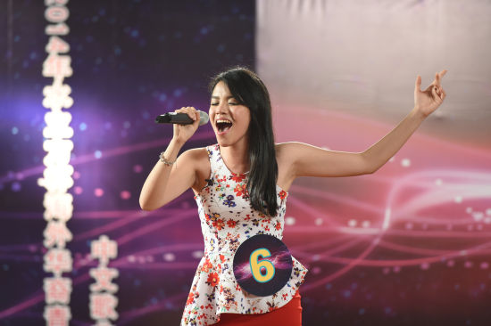 6號王育心(菲律賓)演唱《存在》