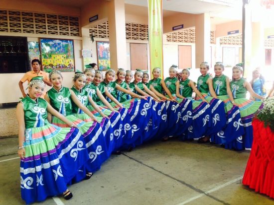 中國僑網(wǎng)舞蹈比賽現(xiàn)場(chǎng)