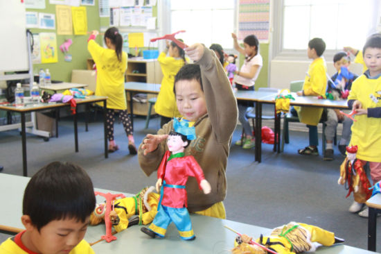 中國僑網提線木偶