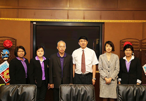 天津師范大學(xué)校長(zhǎng)會(huì)見教育局局長(zhǎng)一行