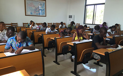 HSK考試現(xiàn)場