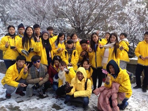 暢游泰山飽覽雪景