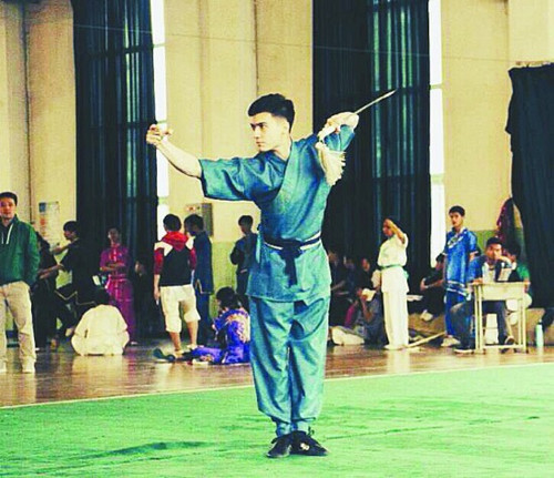 在中國學習武術(shù)的菲力希望成為中國武術(shù)文化的傳播者。菲力